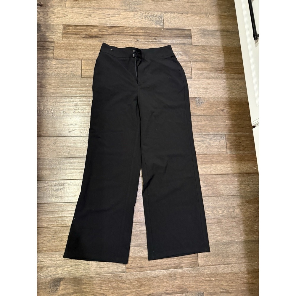 Blenca Black Wide-Leg Pants Women's Large
